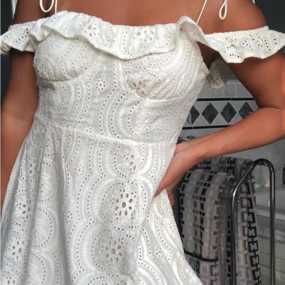 Lovers + friends Kate eyelet dress